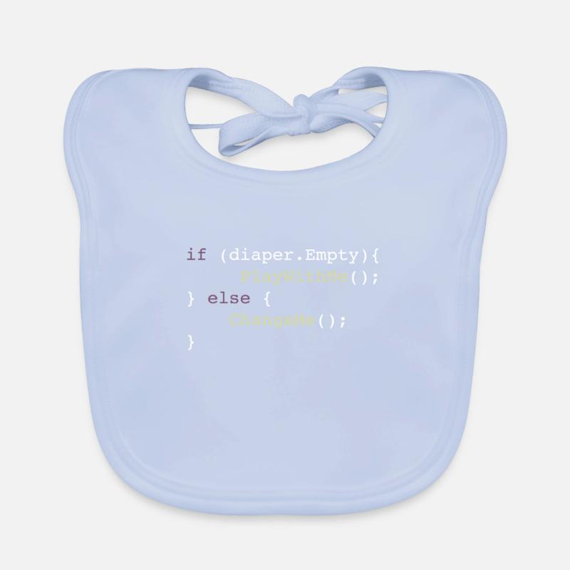 Corps du programmeur Bavoir bio Bébé
