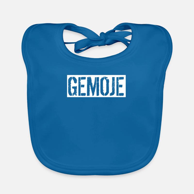 Gemoje Hessisch dialect Saarland dialect gift Organic Baby Bibs