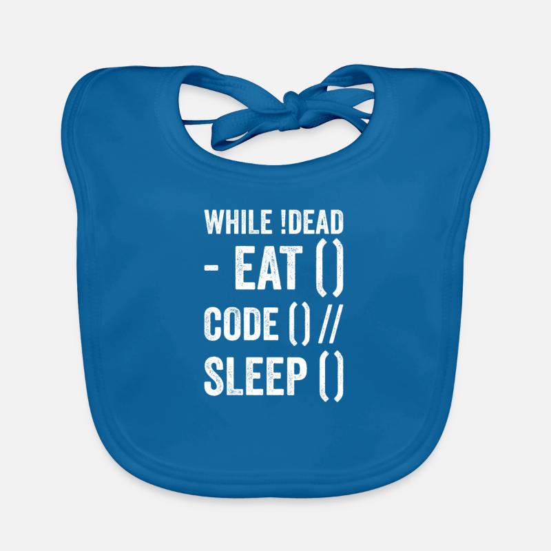 Citation d'humour de code de développeur drôle de programmeur Bavoir bio Bébé