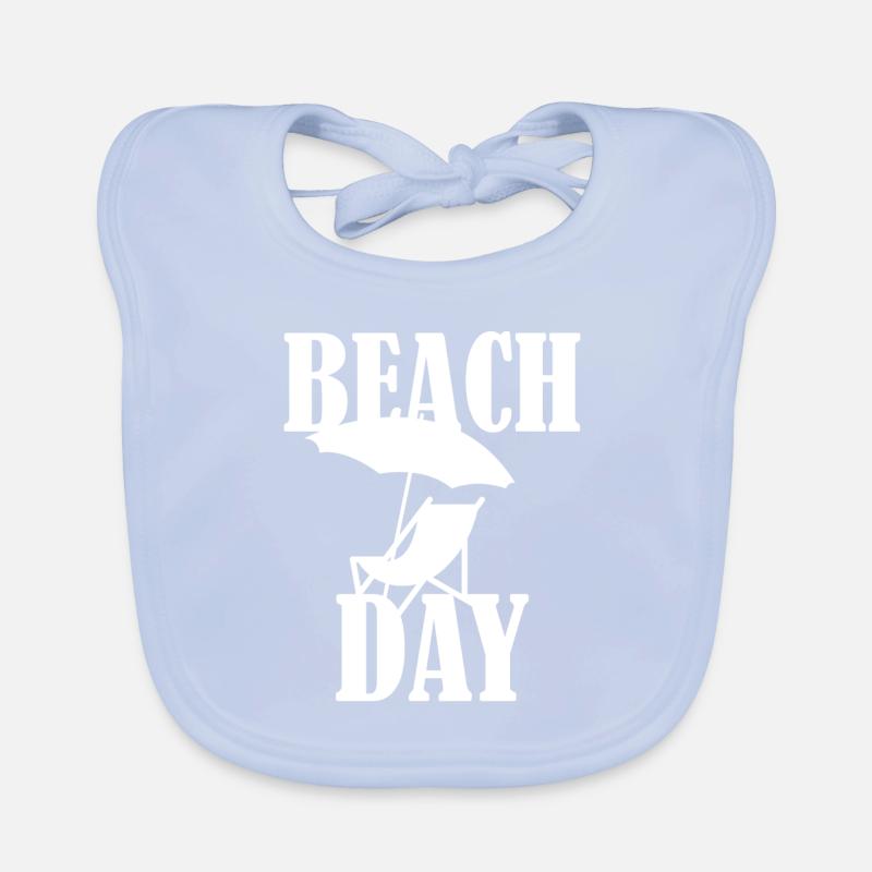 Chaise longue Beach Day Bavoir bio Bébé