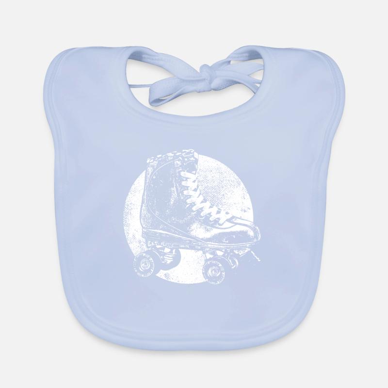 Rollschuh Baby Bio-Lätzchen