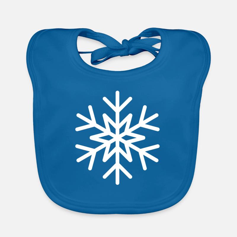 Flocon de neige Bavoir bio Bébé