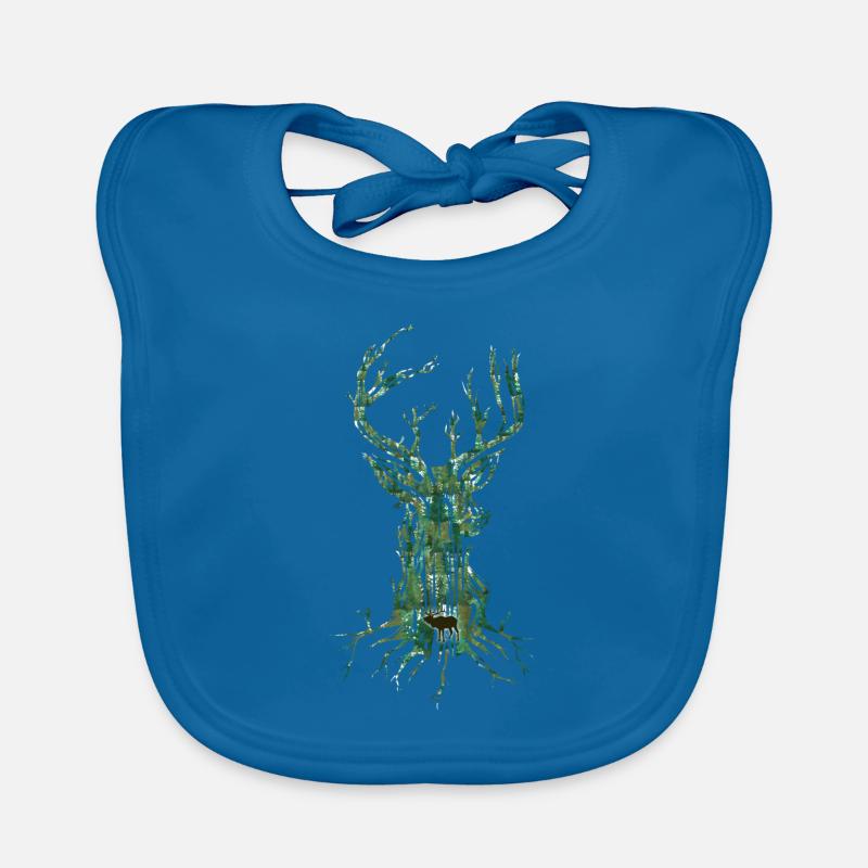 Deer Tree Organic Baby Bibs
