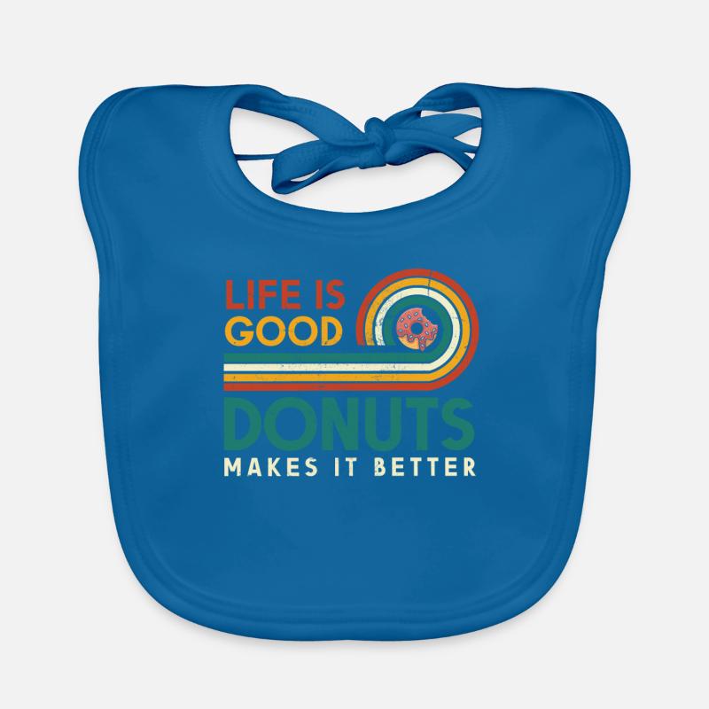 Life Is Good Donuts Makes It Better For Organic Baby Bibs