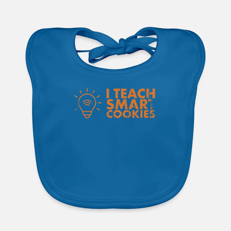 I teach Smart Cookies Design For The Organic Baby Bibs