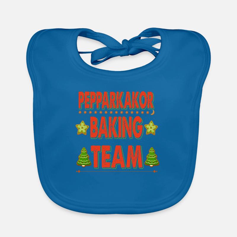 Pepparkakor Baking Team Für Bäcker Oder Backfans Baby Bio-Lätzchen