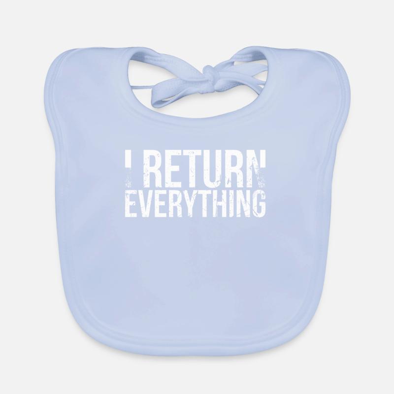 I give everything back for badminton players or Organic Baby Bibs
