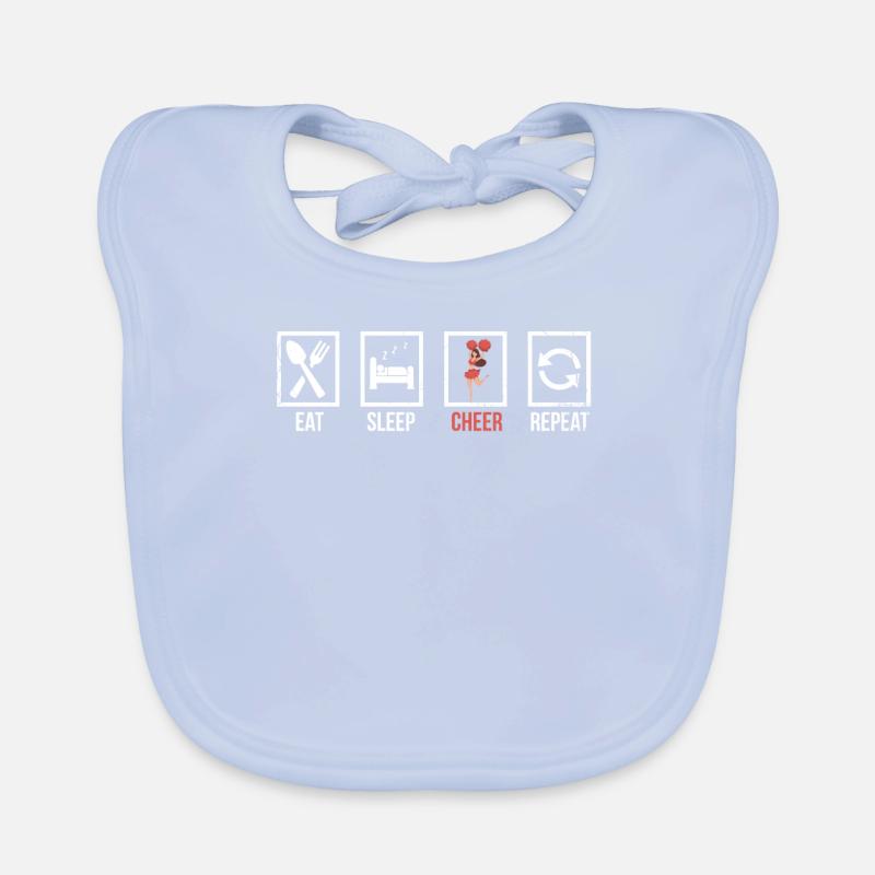 All about this basic design for cheerleaders Organic Baby Bibs