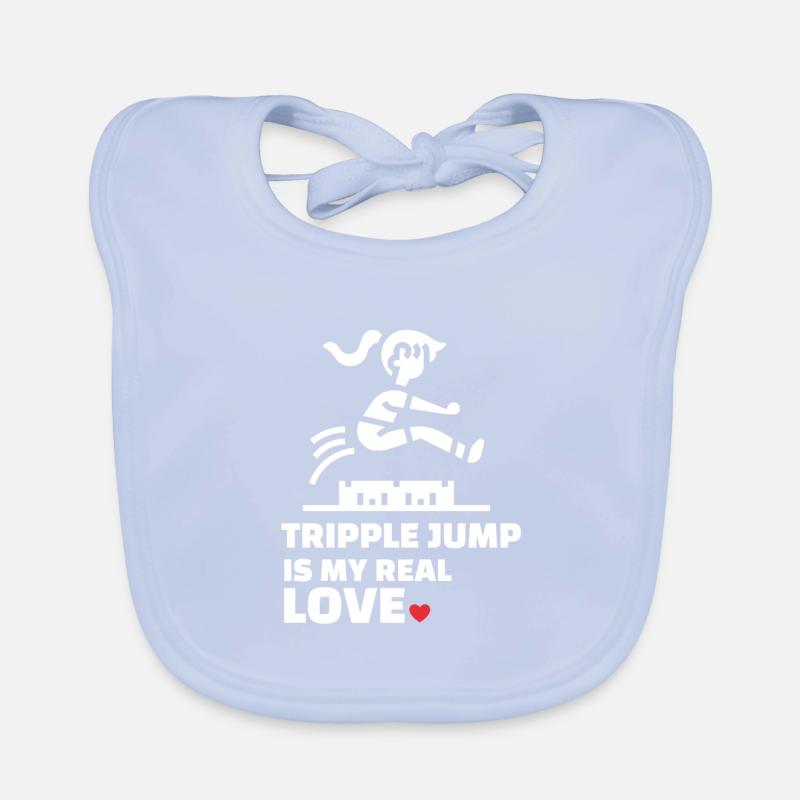 J’adore le triple saut Bavoir bio Bébé