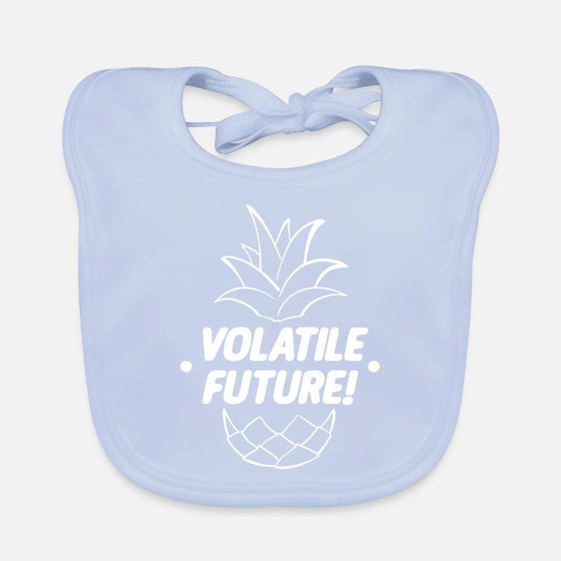 VOLATILE FUTURE! White Bavoir bio Bébé