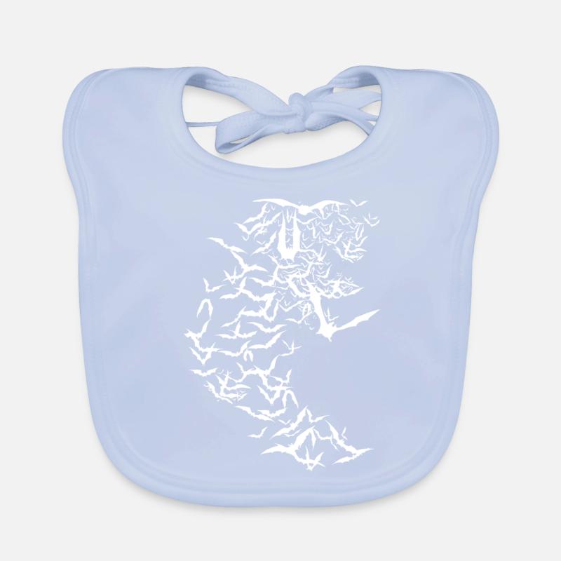 Fledermäuse Baby Bio-Lätzchen