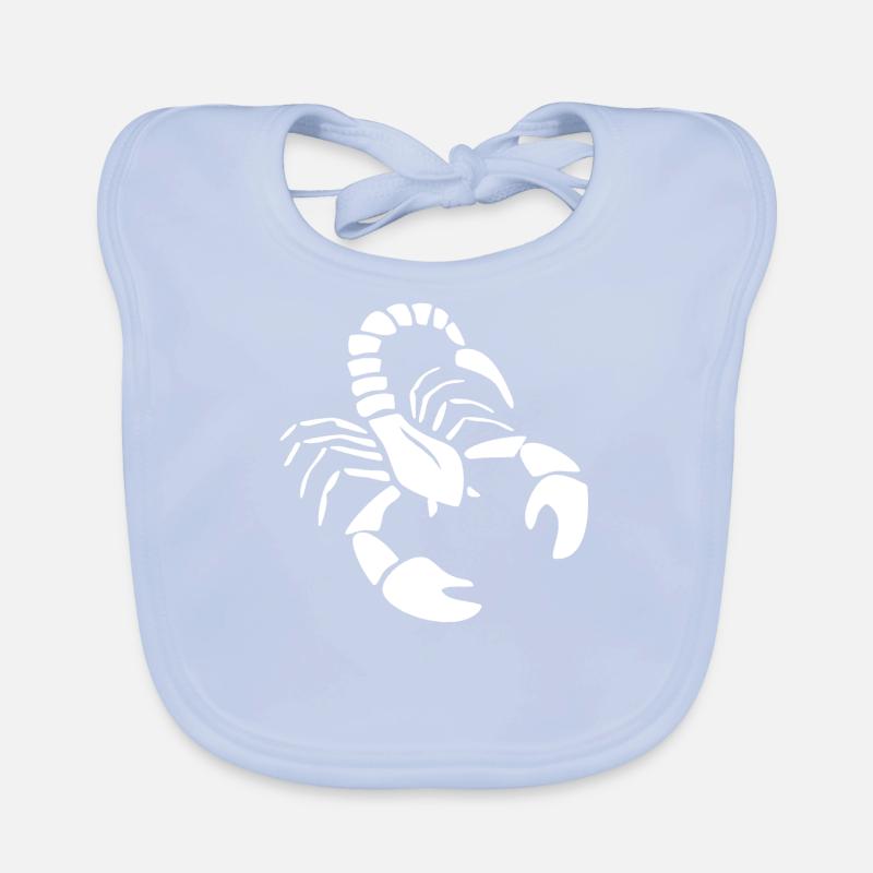 Skorpion Baby Bio-Lätzchen