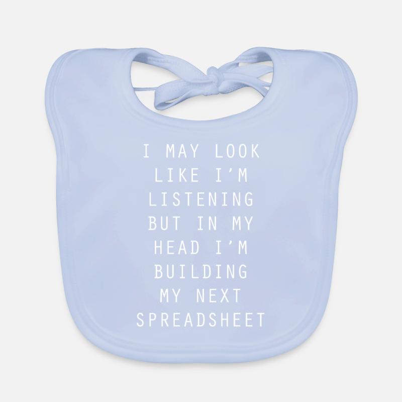 Spreadsheet Obsessed Organic Baby Bibs