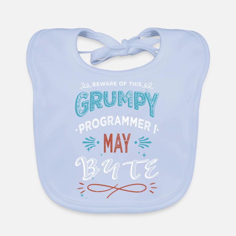 c sharp programming quote fathersday statement Organic Baby Bibs