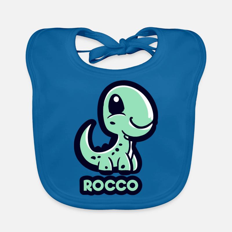 DINOSAURE. ROCCO Bavoir bio Bébé