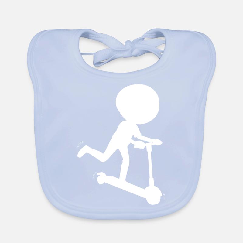 E-Scooter Roller Scooter Bavoir bio Bébé