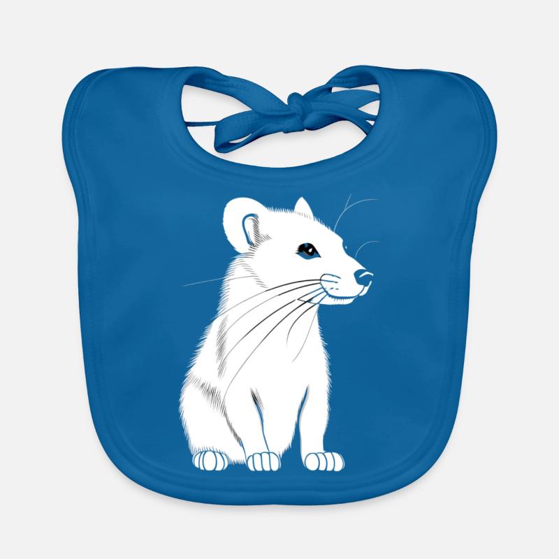 Furet espiègle Bavoir bio Bébé