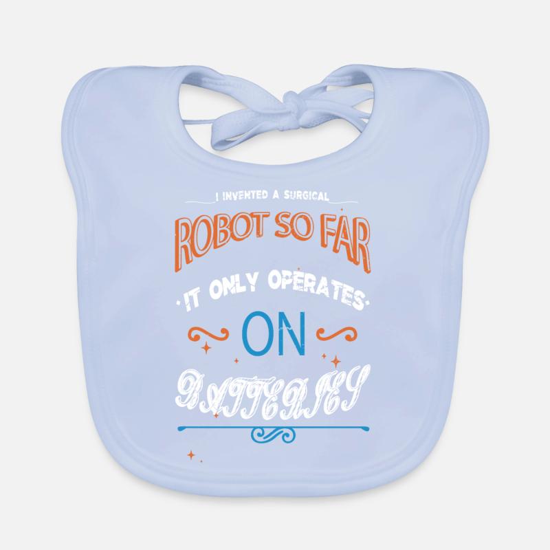 joke cool humor sci fi engineer automatic Baby Bio-Lätzchen