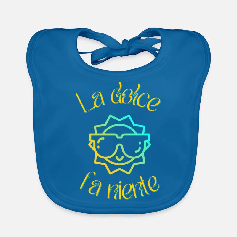 La dolce fa niente Baby Bio-Lätzchen