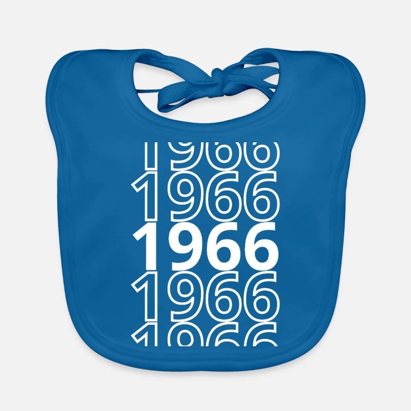 1966 1966 1966 Bavoir bio Bébé