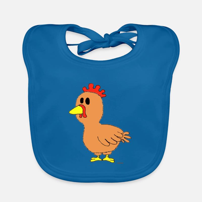 Huhn / Chicken Baby Bio-Lätzchen
