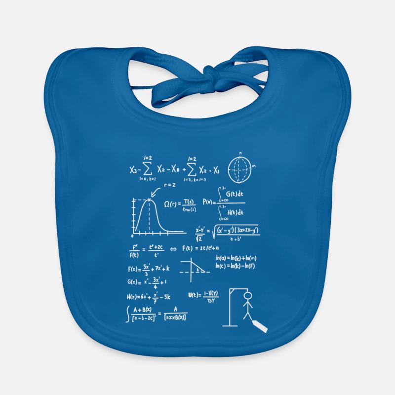 mathematics Organic Baby Bibs