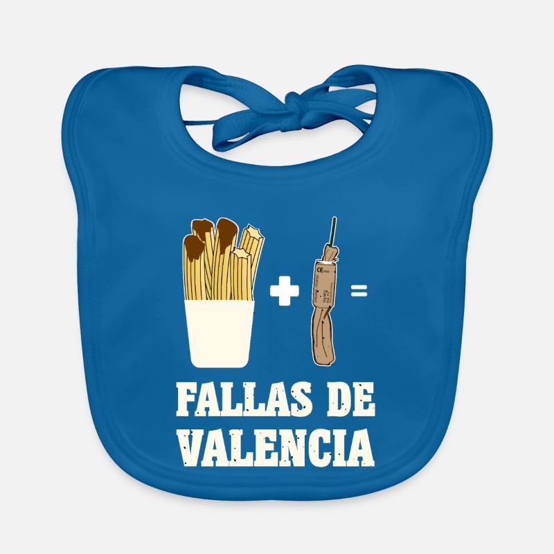 Fallas Pyro Chorrus Organic Baby Bibs