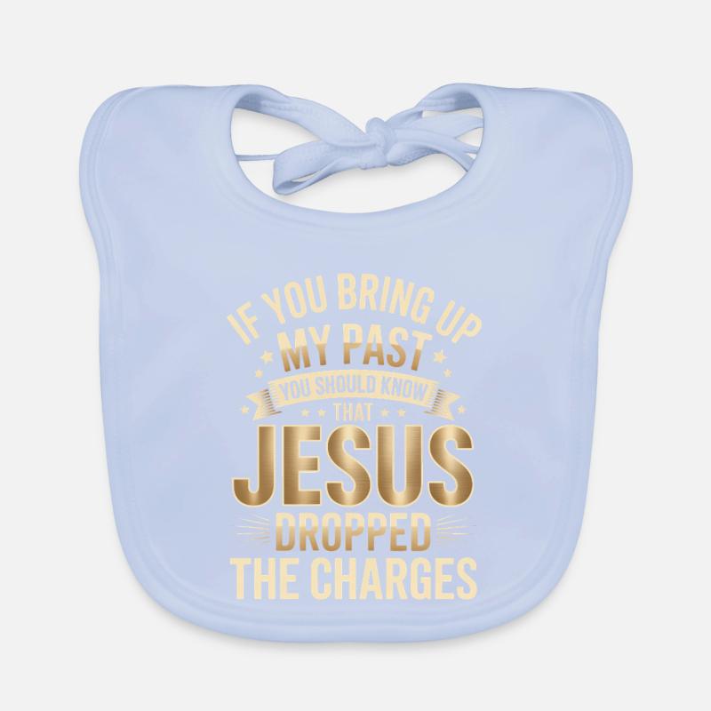 Jésus a abandonné les accusations Tee Bavoir bio Bébé