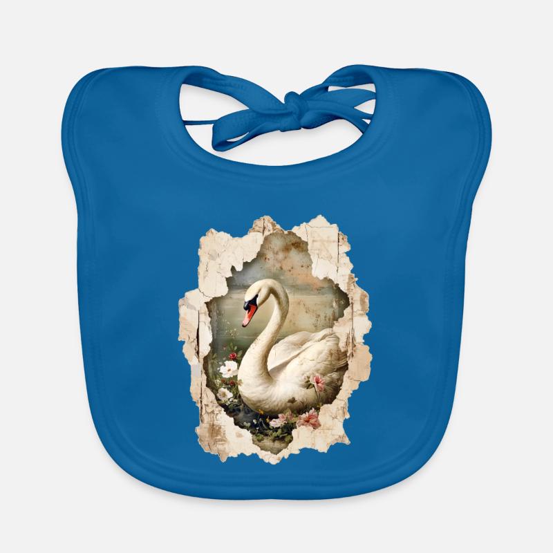 Schwan Baby Bio-Lätzchen