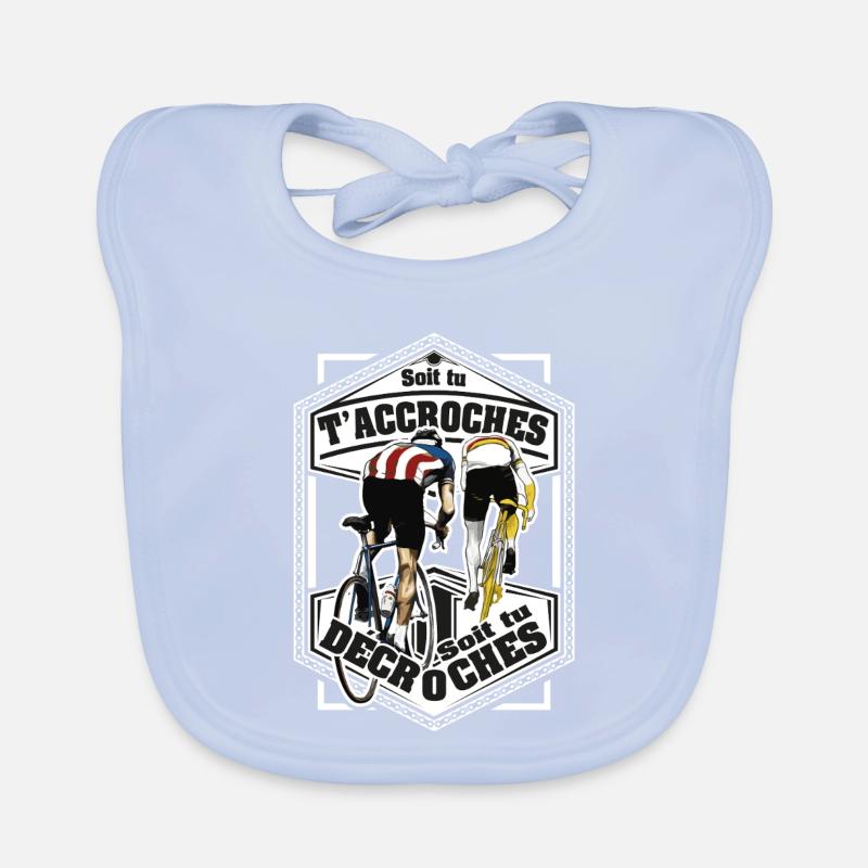 Hooks oder Stalls Cycling Baby Bio-Lätzchen