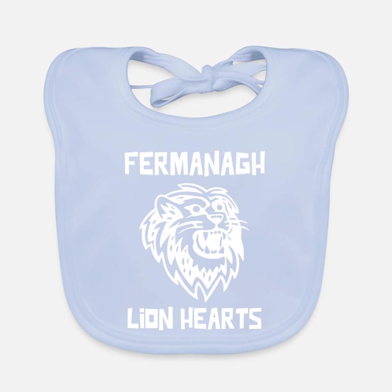 Cœurs de Lion de Fermanagh Bavoir bio Bébé