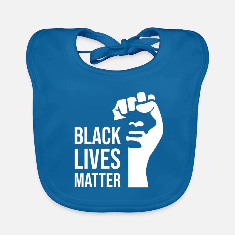 BLM design gift Organic Baby Bibs