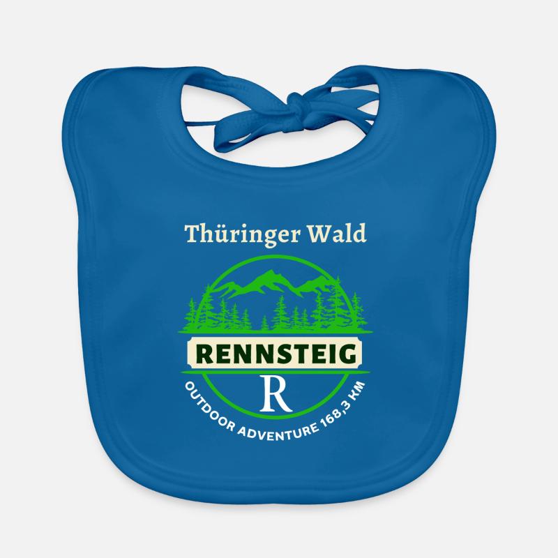 Rennsteig-Thüringer Wald-Thüringen Baby Bio-Lätzchen