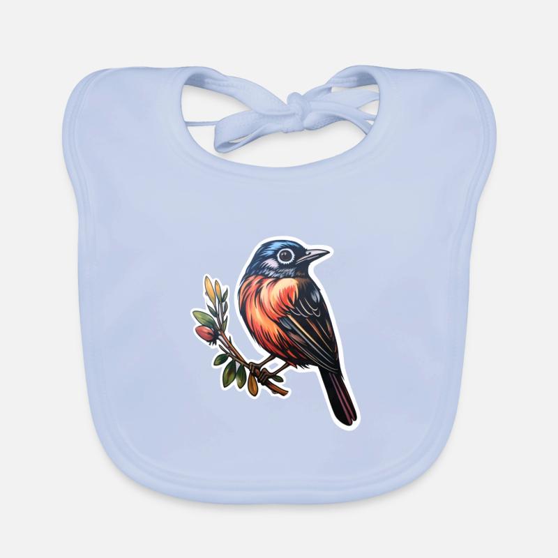 Oiseau Bavoir bio Bébé