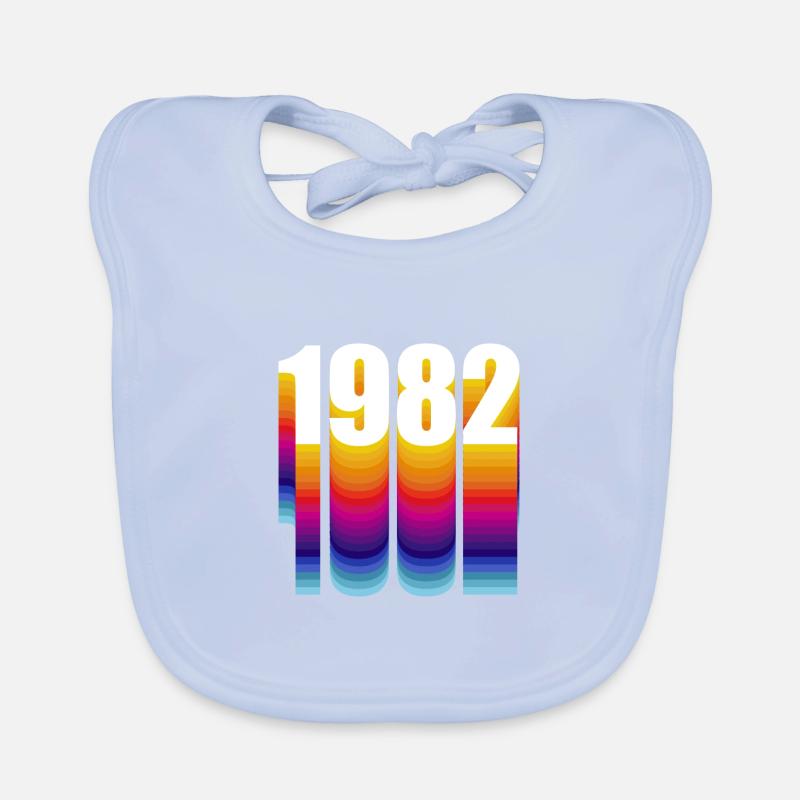 1982 Geburtstagsfeiergeschenk Made In 1982 Baby Bio-Lätzchen