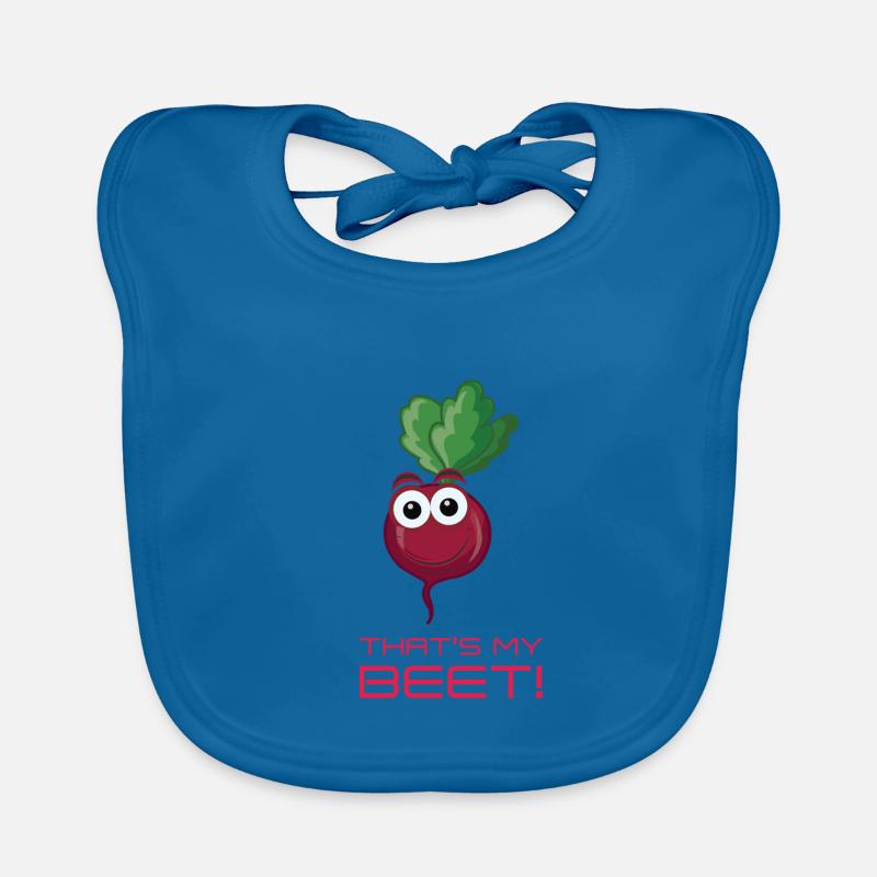 That's My Beet 17 F Organic Baby Bibs