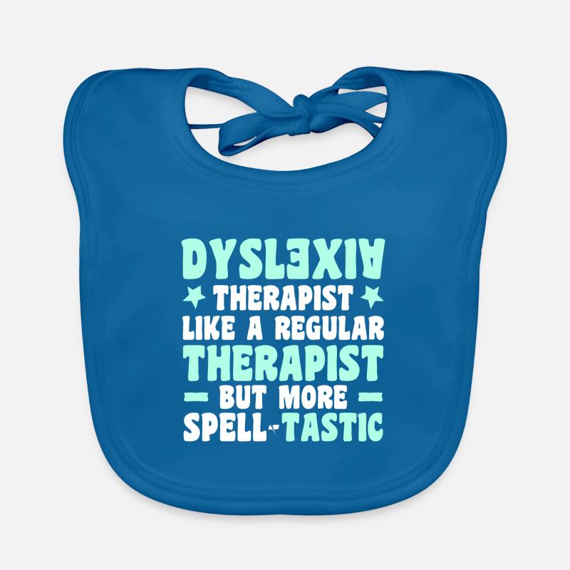 Dyslexique Bavoir bio Bébé