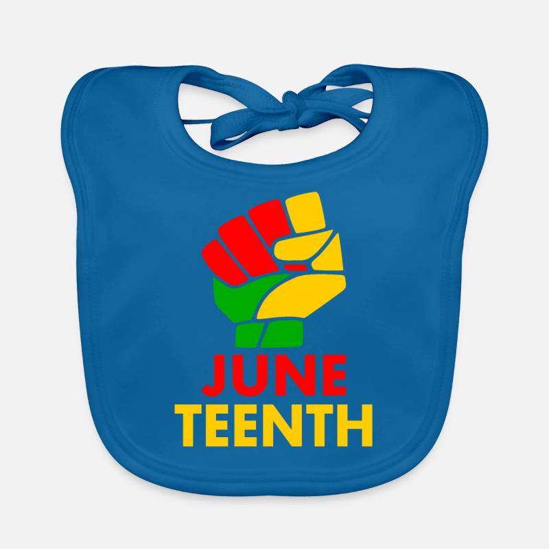 juneteenth Organic Baby Bibs