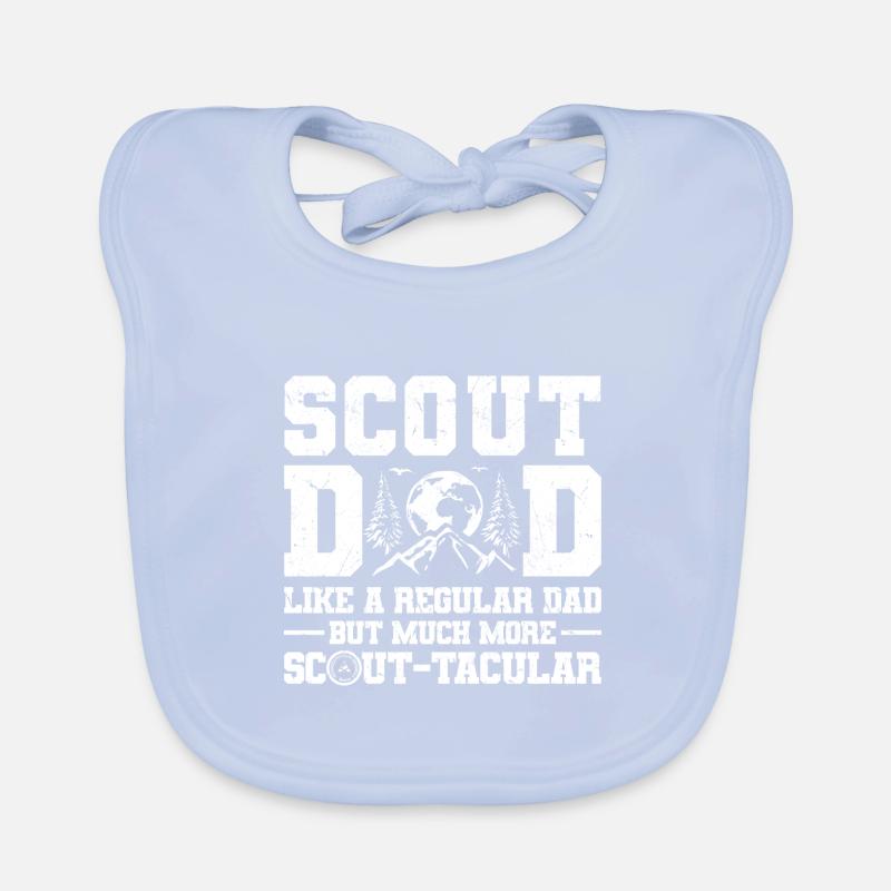 Pfadfinderleiter | Pfadfinder Scouting Geschenk Baby Bio-Lätzchen