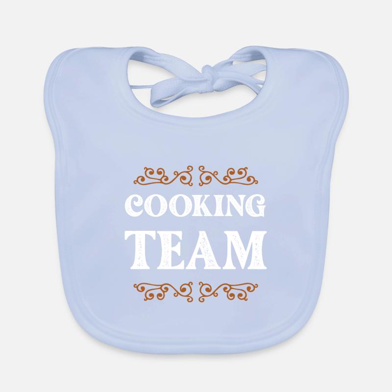 Équipe de cuisine Bavoir bio Bébé