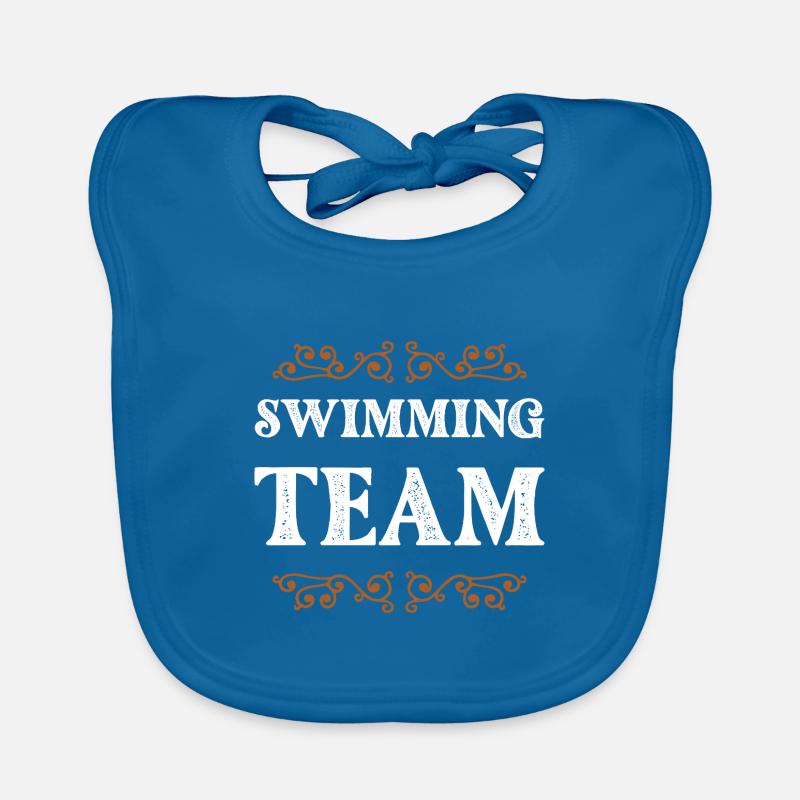 Équipe de natation Bavoir bio Bébé