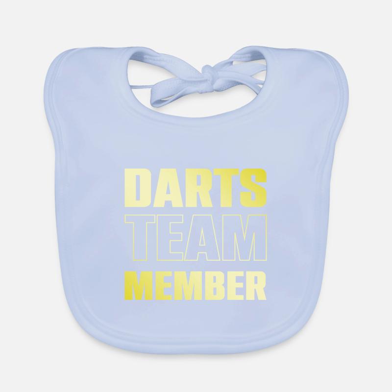 Darts Team Baby Bio-Lätzchen