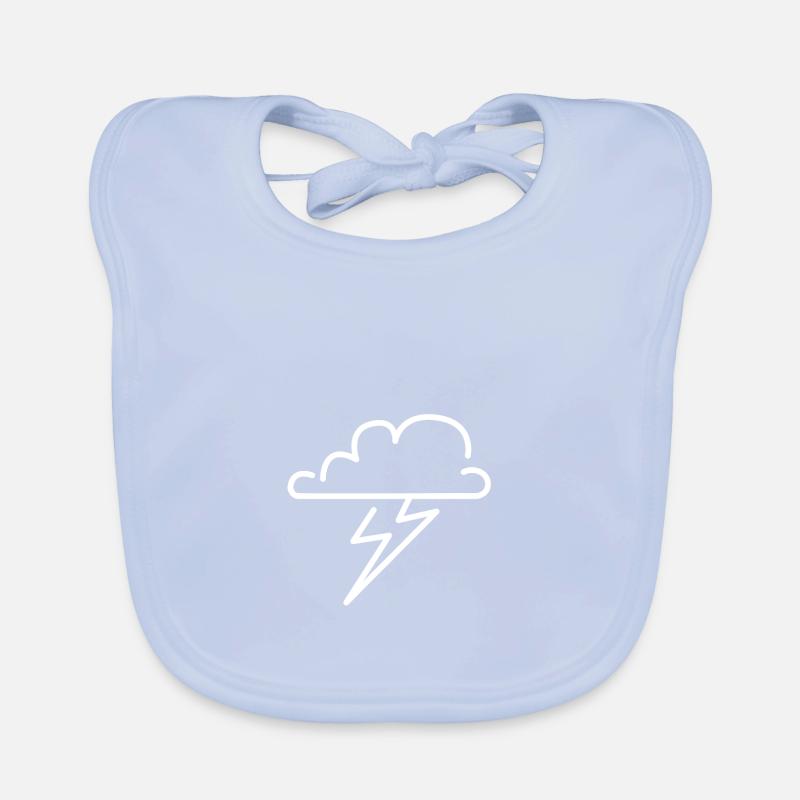 Clouds Organic Baby Bibs