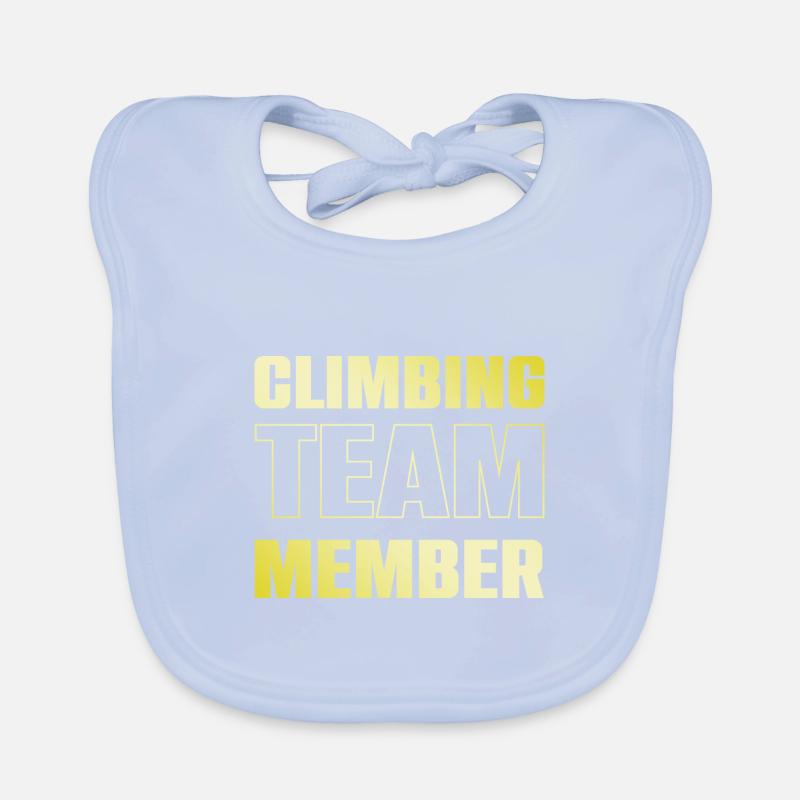 Climbing Team Baby Bio-Lätzchen