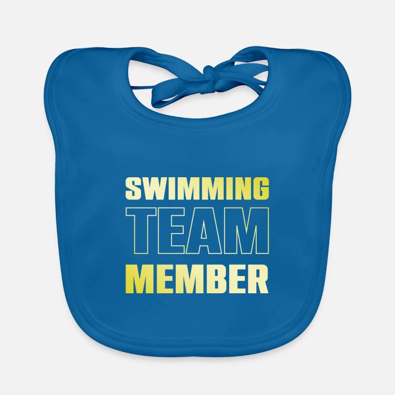 Équipe de natation Bavoir bio Bébé