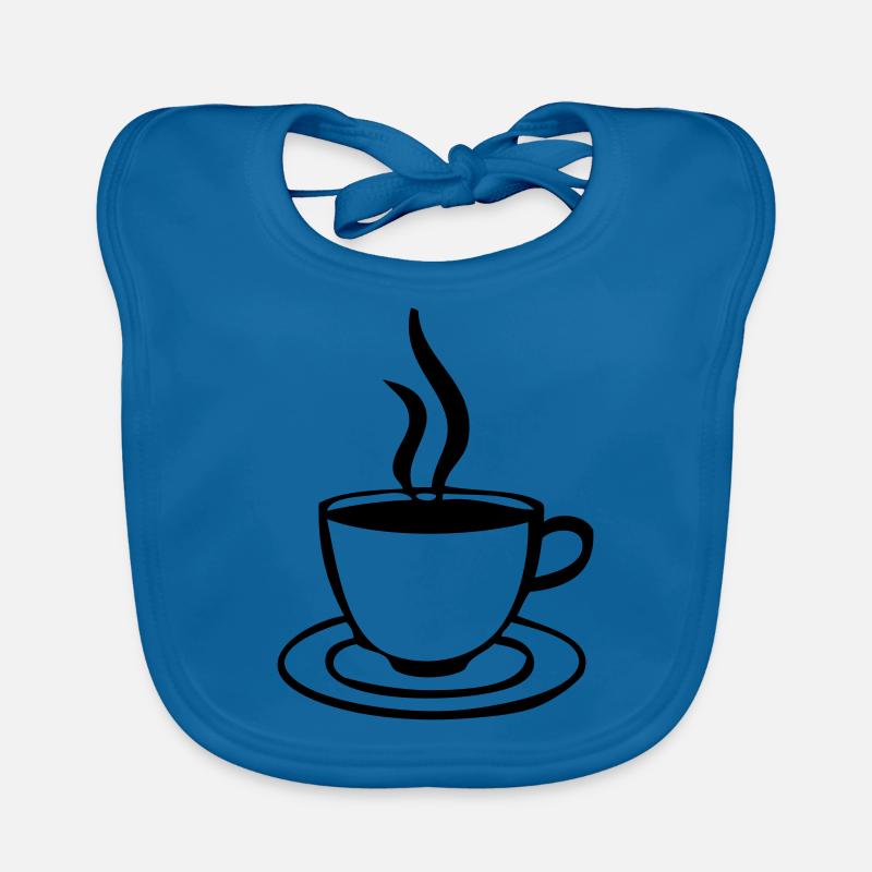 coffee cup Organic Baby Bibs