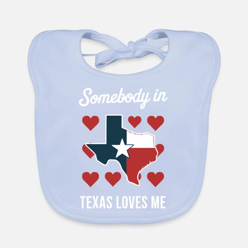 Texas State Texaner Texas Baby Bio-Lätzchen