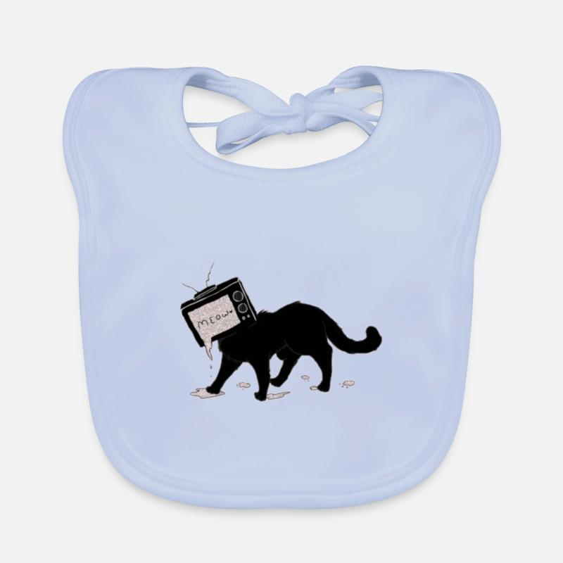kitten Organic Baby Bibs