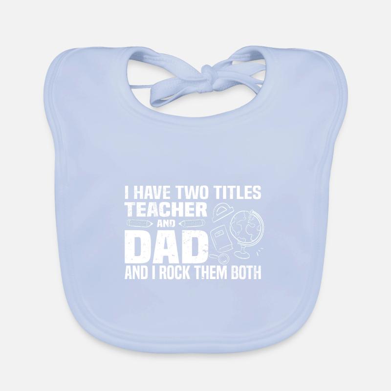 Enseignant Bavoir bio Bébé