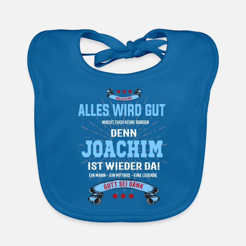 Alles wird gut Joachim ist wieder da T-Shirt Baby Bio-Lätzchen